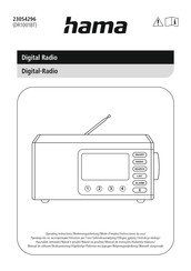 Hama DR1001BT Mode D'emploi