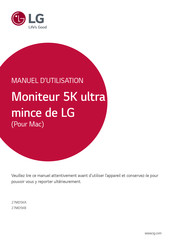 LG 27MD5KB Manuel D'utilisation