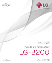 LG B200 Guide De L'utilisateur