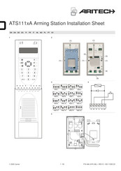 Aritech ATS111 A Serie Manuel D'installation