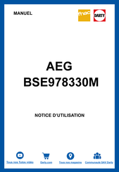 AEG BSK978330M Notice D'utilisation