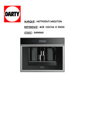 Hotpoint Ariston MCK103/HA Mode D'emploi