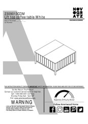 Ameriwood HOME Novogratz 2309013COM Instructions D'assemblage