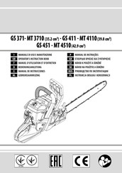 EMAK MT 3710 Manuel D'utilisation Et D'entretien