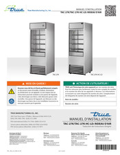 True TAC-27K Manuel D'installation