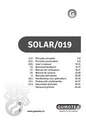 Gumotex SOLAR/019 Manuel De L'utilisateur