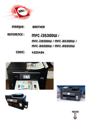 Brother MFC-J3530DW Guide De Référence