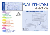 Sauthon Selection SIXTIES BLANC BOIS 73111A Mode D'emploi