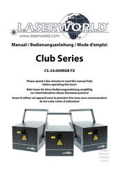 Laserworld CS-24.000RGB FX Mode D'emploi