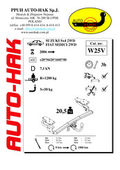 AUTO-HAK 101168-05566-1 Mode D'emploi