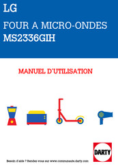 LG MS2336GIH Manuel De L'utilisateur