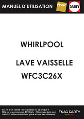 Whirlpool WFC3C26X Guide D'utilisation Quotidienne