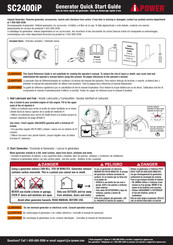 iPower SC2400iP Guide De Démarrage Rapide