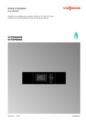 Viessmann Vitotronic 100 HC1B Notice D'utilisation