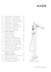 Hansgrohe AXOR Edge 46440 Serie Mode D'emploi / Instructions De Montage