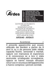 ARDES AR5A40 Mode D'emploi