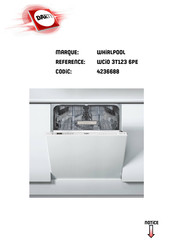 Whirlpool WCIO 3T123 6PE Guide D'utilisation