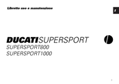 Ducati SUPERSPORT800 Manuel De L'utilisateur