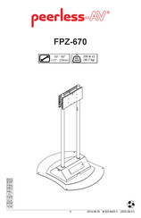 peerless-AV FPZ-670 Mode D'emploi