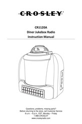 Crosley CR1120A Manuel D'utilisation