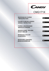 Candy CMG171 Serie Manuel D'instructions