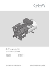 GEA HAX5/725-4 Instructions De Montage