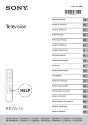 Sony BRAVIA KE-55XH9077 Guide De Référence