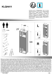 Forte KLQH411 Notice De Montage