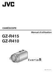 JVC EverioR GZ-R410 Manuel D'utilisation