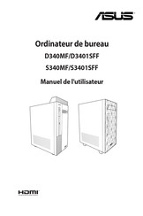 Asus PRO S3401SFF Manuel De L'utilisateur