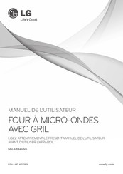 LG MH-6894HNS Manuel De L'utilisateur