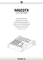 PROEL M602FX Notice D'utilisation