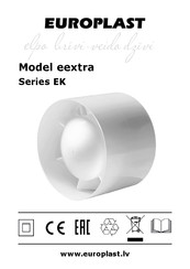 Europlast eextra EK150T Mode D'emploi