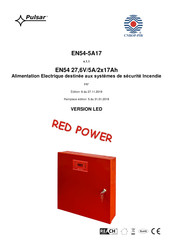 Pulsar RED POWER EN54-5A17 Mode D'emploi