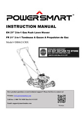 Powersmart DB8621CRX Mode D'emploi