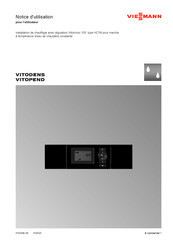 Viessmann Vitotronic 100 HC1B Notice D'utilisation