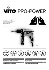 VITO Pro-Power VIBE600 Mode D'emploi