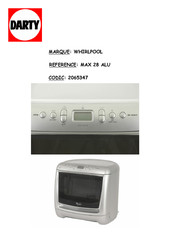 Whirlpool MAX 28 Mode D'emploi