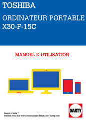 Toshiba dynabook TECRA X50-F Manuel De L'utilisateur