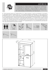 ML MEBLE AZURO 04 Notice De Montage