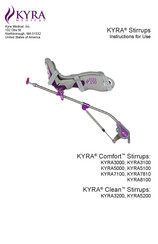 KYRA MEDICAL Comfort Stirrups 5100 Manuel D'utilisation