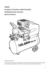 TOLSEN TOOLS 100514 Manuel D'utilisation