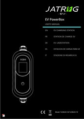 Jatrhg EV PowerBox YLOB103-72 Mode D'emploi