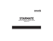 Sirius Satellite Radio STARMATE ST1C Guide De L'utilisateur