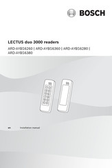 Bosch LECTUS duo 3000 Serie Mode D'emploi