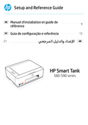 HP Smart Tank 580 Serie Manuel D'installation