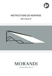 MORANDI MSF-Classic-W Instructions De Montage