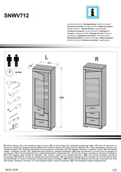 Forte SNWV712 Notice De Montage