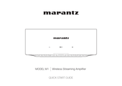 Marantz M1 Guide De Démarrage Rapide