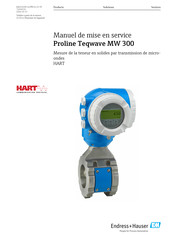 Endress+Hauser Proline Teqwave MW 300 Manuel De Mise En Service